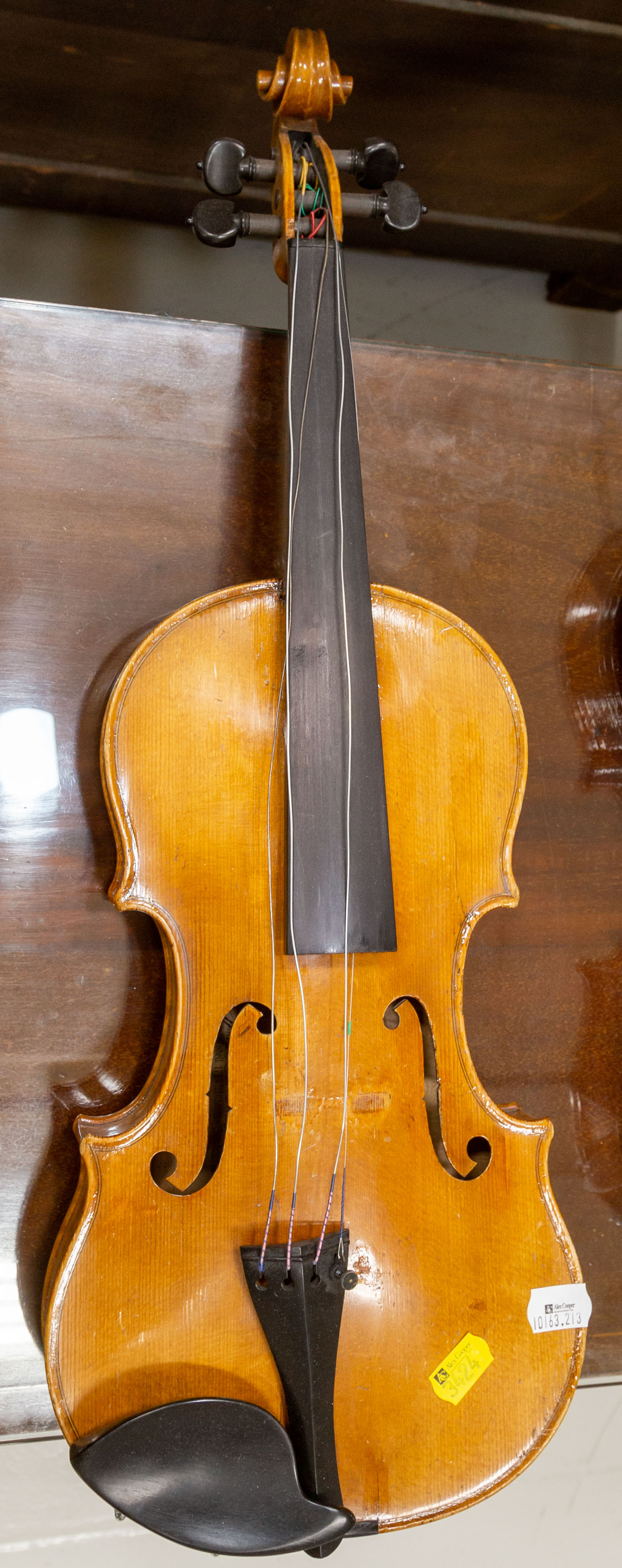 Appraisal: STRADIVARIUS STYLE VIOLIN NEUNER MITTENWALD Circa a copy of a