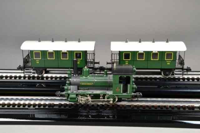 Appraisal: MARKLIN BAVARIAN THREE PIECE TRAIN SETMarklin Bavarian three piece electric