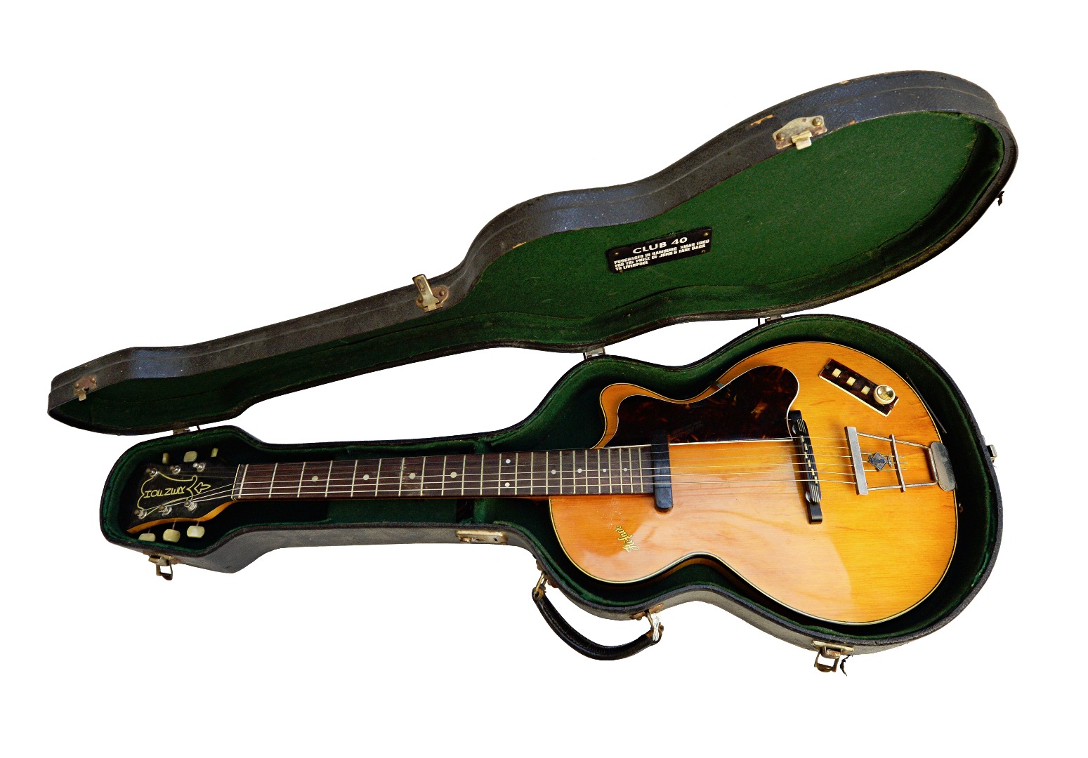 Appraisal: A Hofner 'club ' guitar 's with maple body and