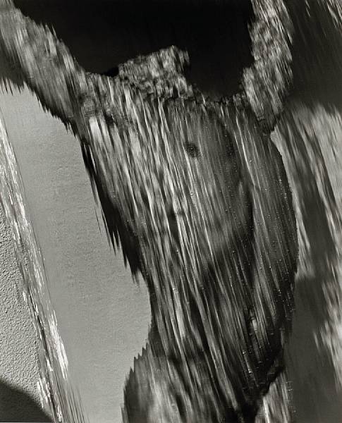 Appraisal: Herb Ritts American - Waterfall Torso Hollywood Gelatin silver print