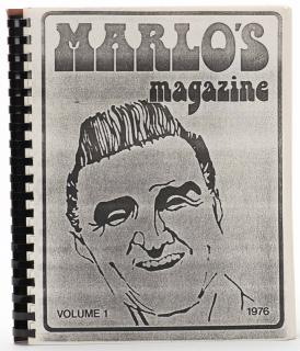 Appraisal: Marlo Edward Marlo's Magazine Vol Chicago Comb-bound pictorial wraps Illustrated