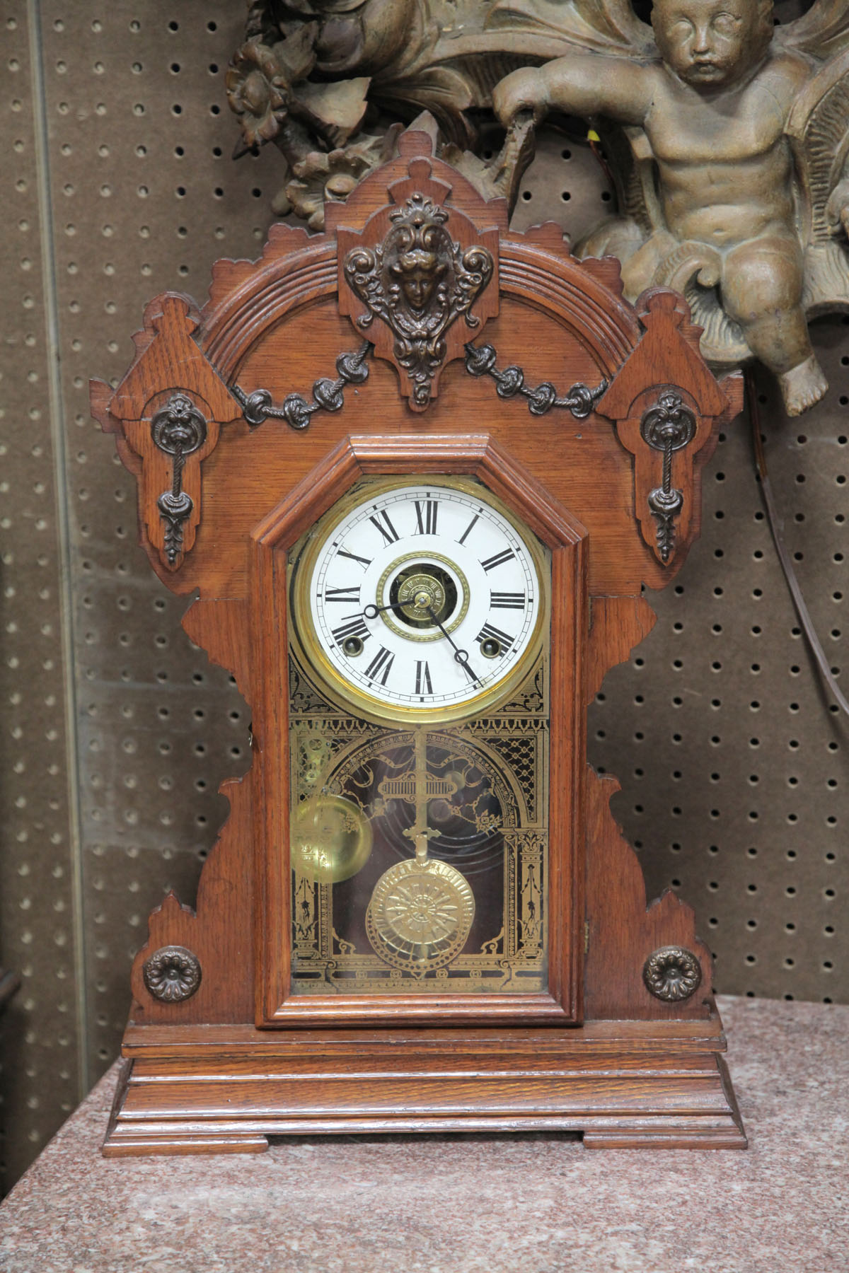 Appraisal: SETH THOMAS MANTLE CLOCK Connecticut late th century Eight day