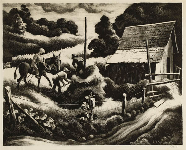 Appraisal: Thomas Hart Benton - Thomas Hart Benton - Kansas City