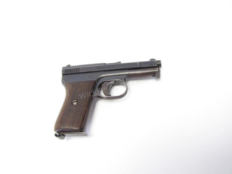 Appraisal: Mauser Model Semi Auto Pistol-Blued barrel Chambered in mm round