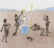 Appraisal: Image by Salvador Dali Spanish - El Yelmo de Mambrino