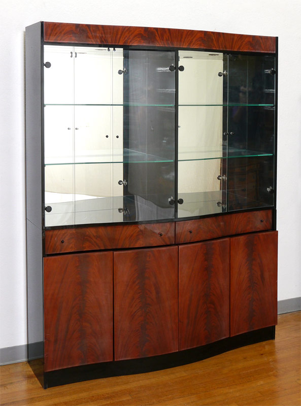 Appraisal: ITALIAN MODERN CHINA DISPLAY CABINET Made in Italy for Excelsior