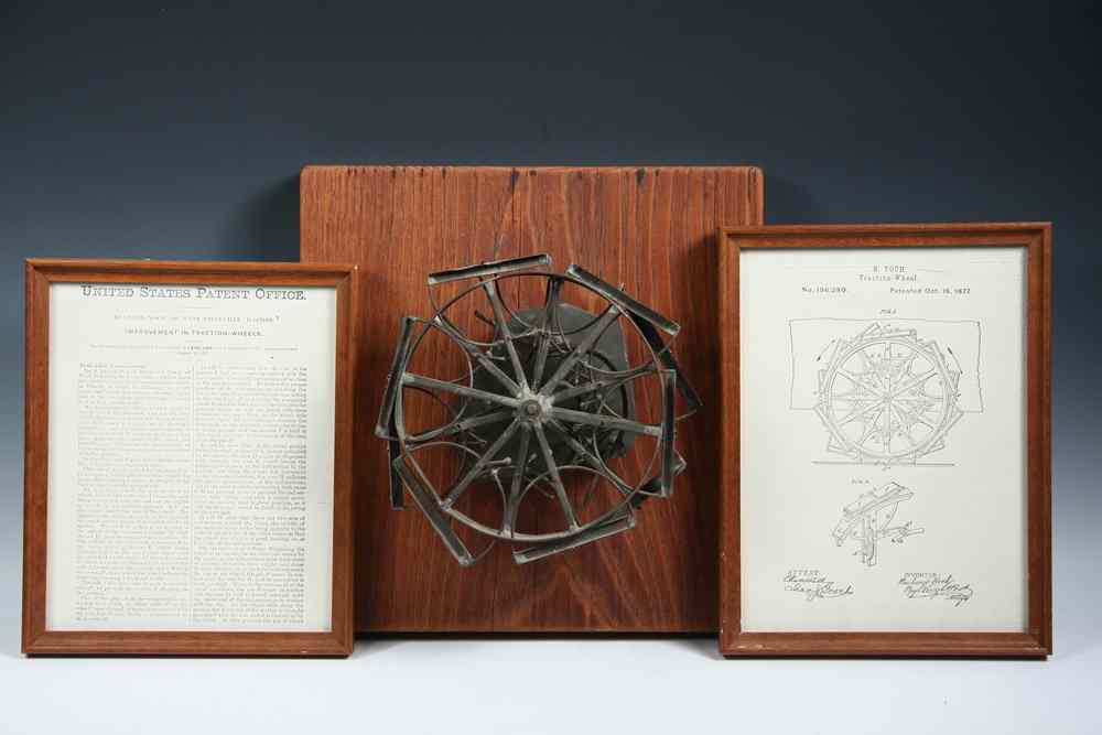 Appraisal: EARLY US PATENT MODEL - US Patent Model dated Oct