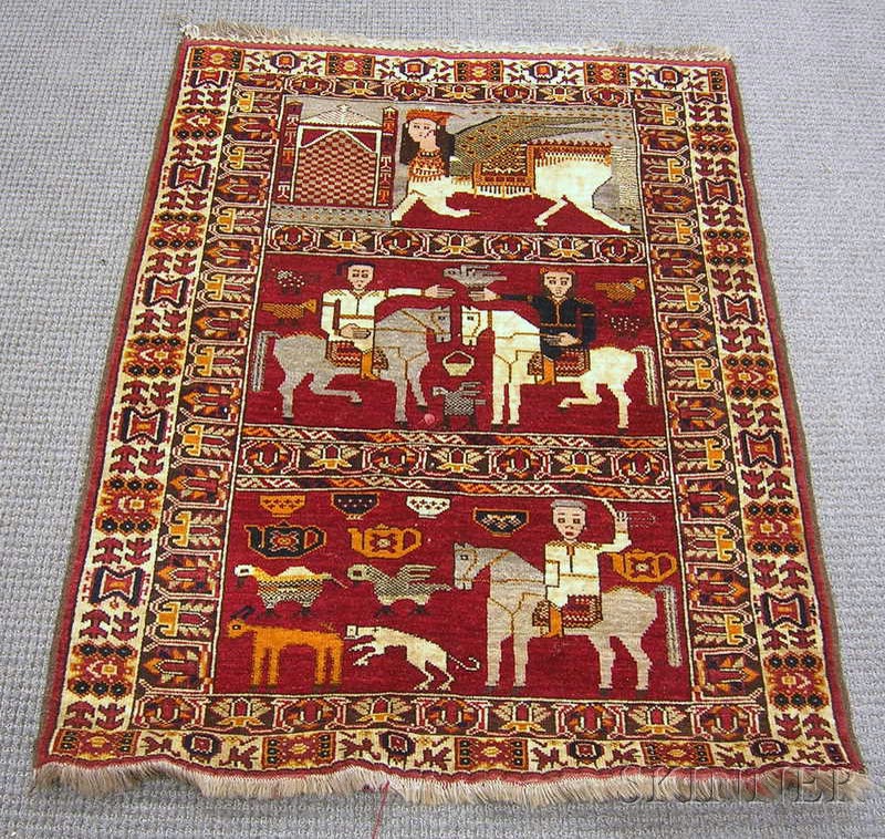 Appraisal: Pakistani Rug th century ft in x ft in