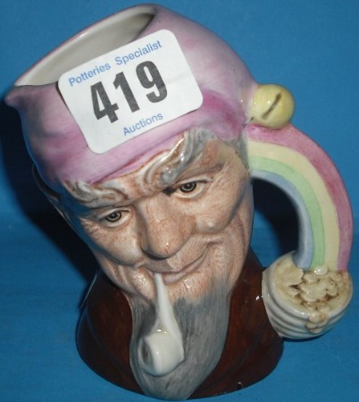 Appraisal: Royal Doulton Prototype small Character Jug The Leprecaun different Colourway