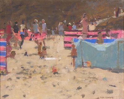 Appraisal: Ken Howard b Sennen Summer Morning ' Signed Oil on