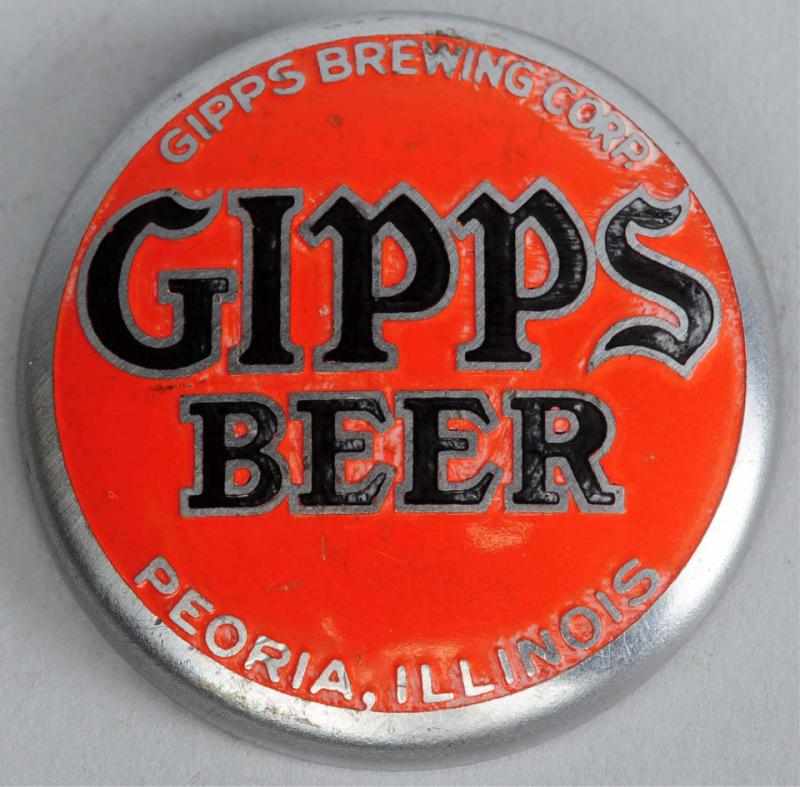 Appraisal: Gipps Beer Tap Knob Insert Light wear around edges Condition