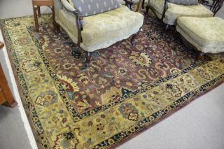 Appraisal: Contemporary Oriental carpet ' x ' Contemporary Oriental carpet '