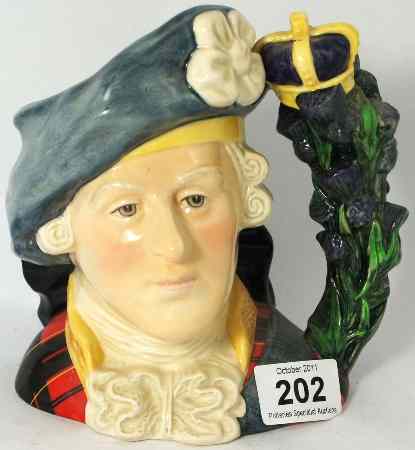 Appraisal: Royal Doulton Large Character Jug Bonny Prince Charlie D small