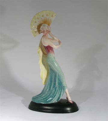 Appraisal: A large Katshutte Pottery figure of a Spanish dancer painted