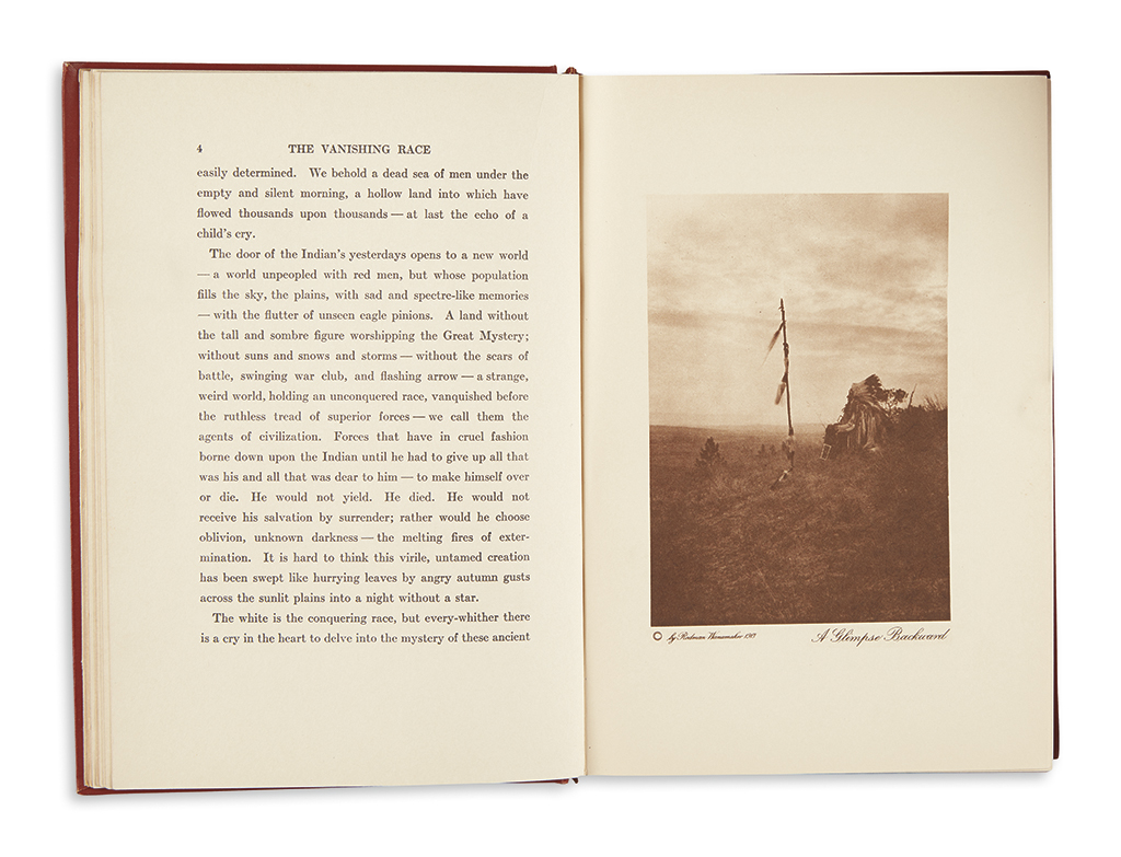 Appraisal: AMERICAN INDIANS Dixon Joseph Kossuth The Vanishing Race The Last