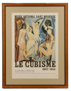 Appraisal: Pablo Picasso Le Cubisme Exhibition Poster After Pablo Picasso Spanish