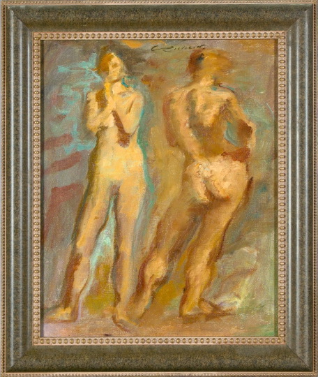 Appraisal: Charles Whitfield Richards American New Orleans - Nude Study from