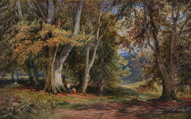 Appraisal: DAVID HALL MCKEWAN - 'In Knowle Park Kent' signed and