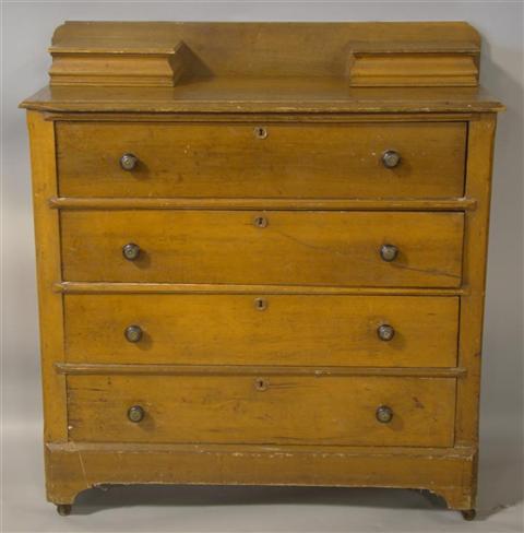 Appraisal: AMERICAN FOUR DRAWER CHEST