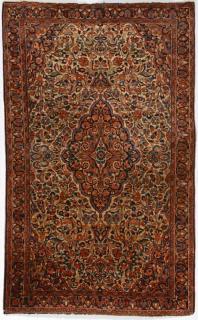 Appraisal: Persian Kashan area rug Persian Kashan area rug L x