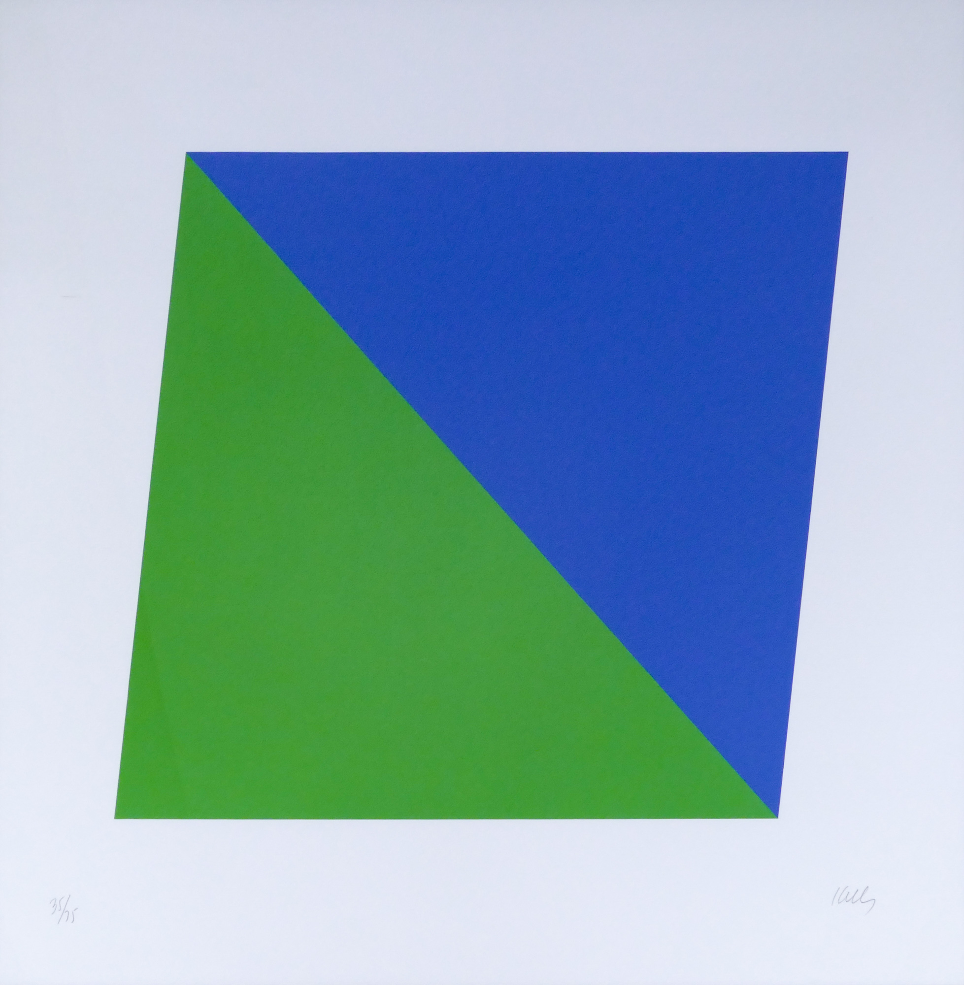 Appraisal: Ellsworth Kelly - American ''Blue Green'' Ten Lithographs Suite A