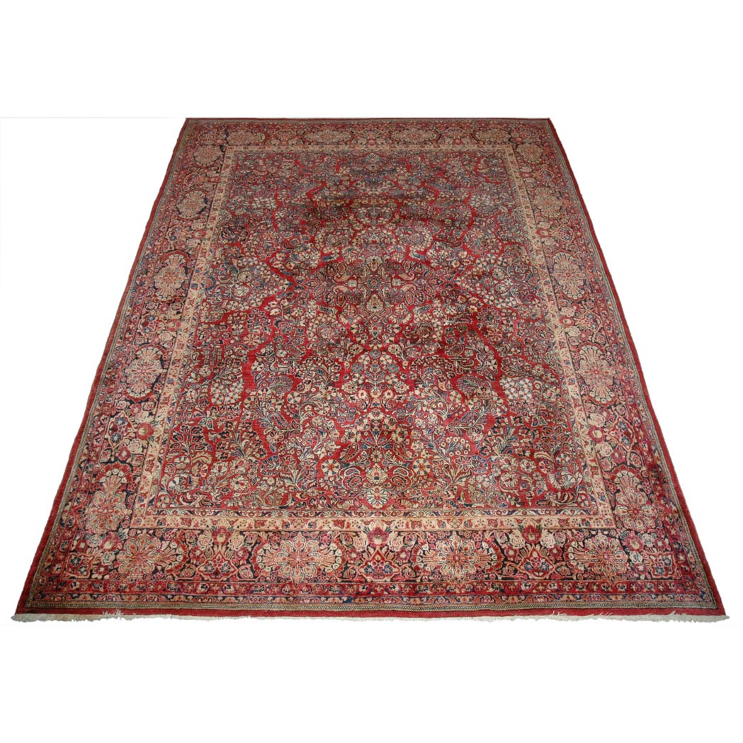 Appraisal: Sarouk Carpet North Persia second quarter of the th century