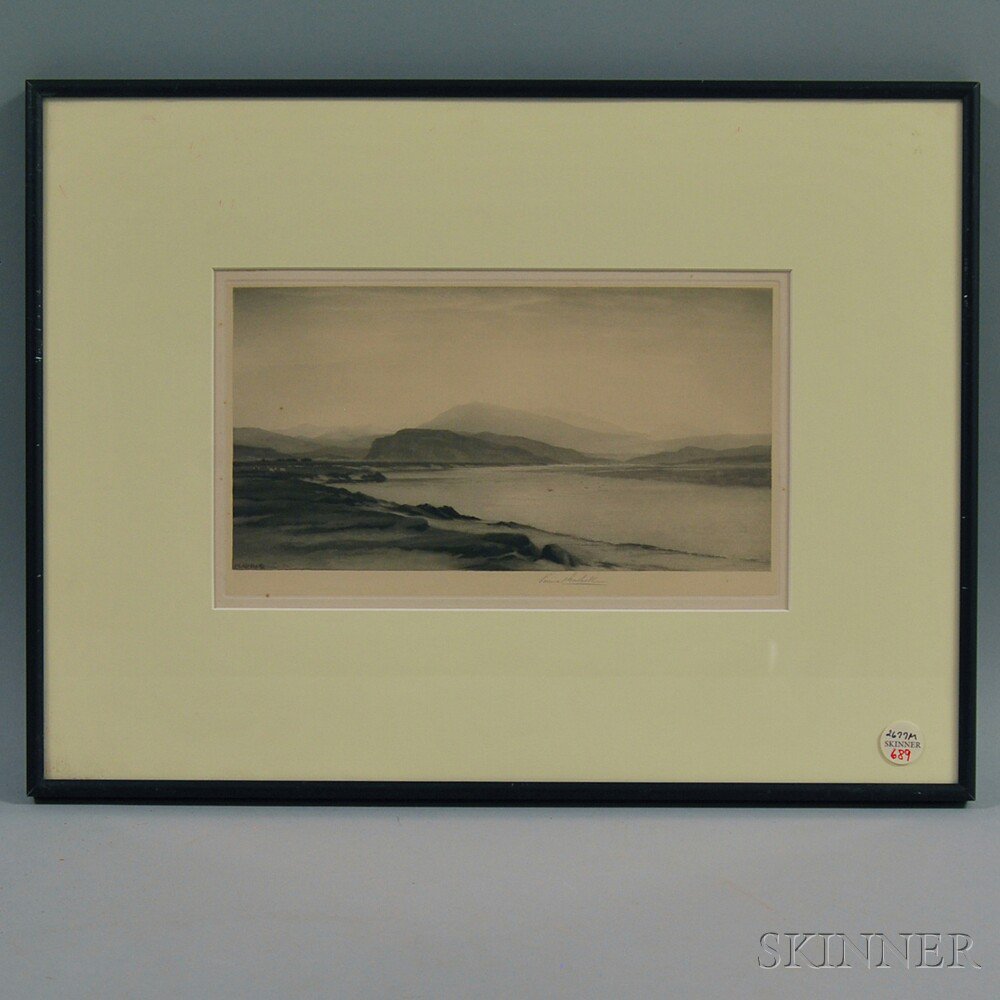 Appraisal: Percival Gaskell British - Lakeshore View Signed or inscribed in