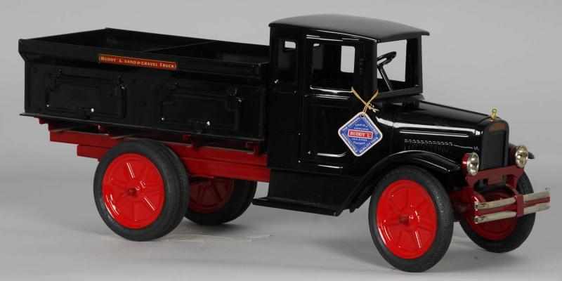 Appraisal: Pressed Steel Buddy L Sand Gravel Truck Toy Description Circa