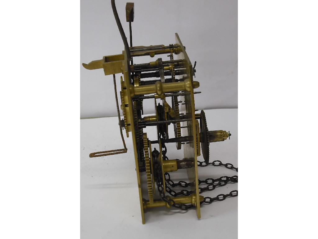 Appraisal: Thirty hour longcase clock movement and a small quantity of