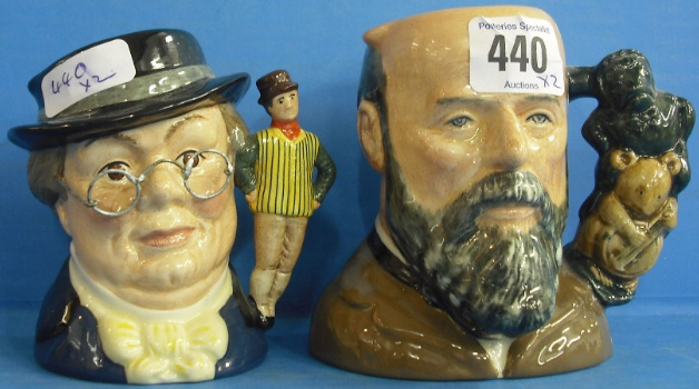 Appraisal: Royal Doulton Small Character Jugs Mr Pickwick D And George