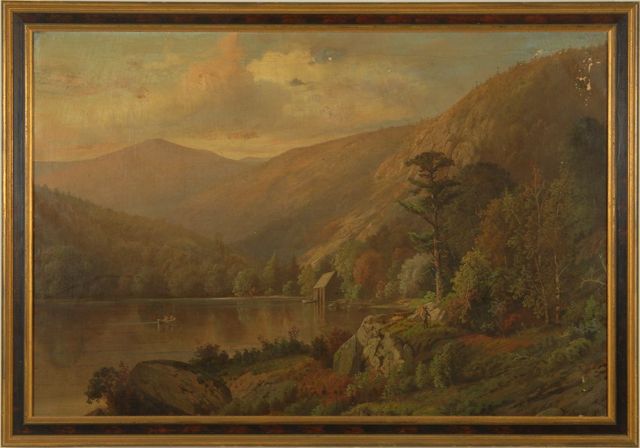 Appraisal: HENRY W KEMPERAmerican Late th CenturyLake George Signed lower right