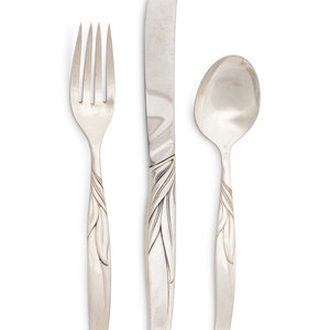 Appraisal: An American Silver Partial Flatware Service Towle Silversmiths Newburyport MA