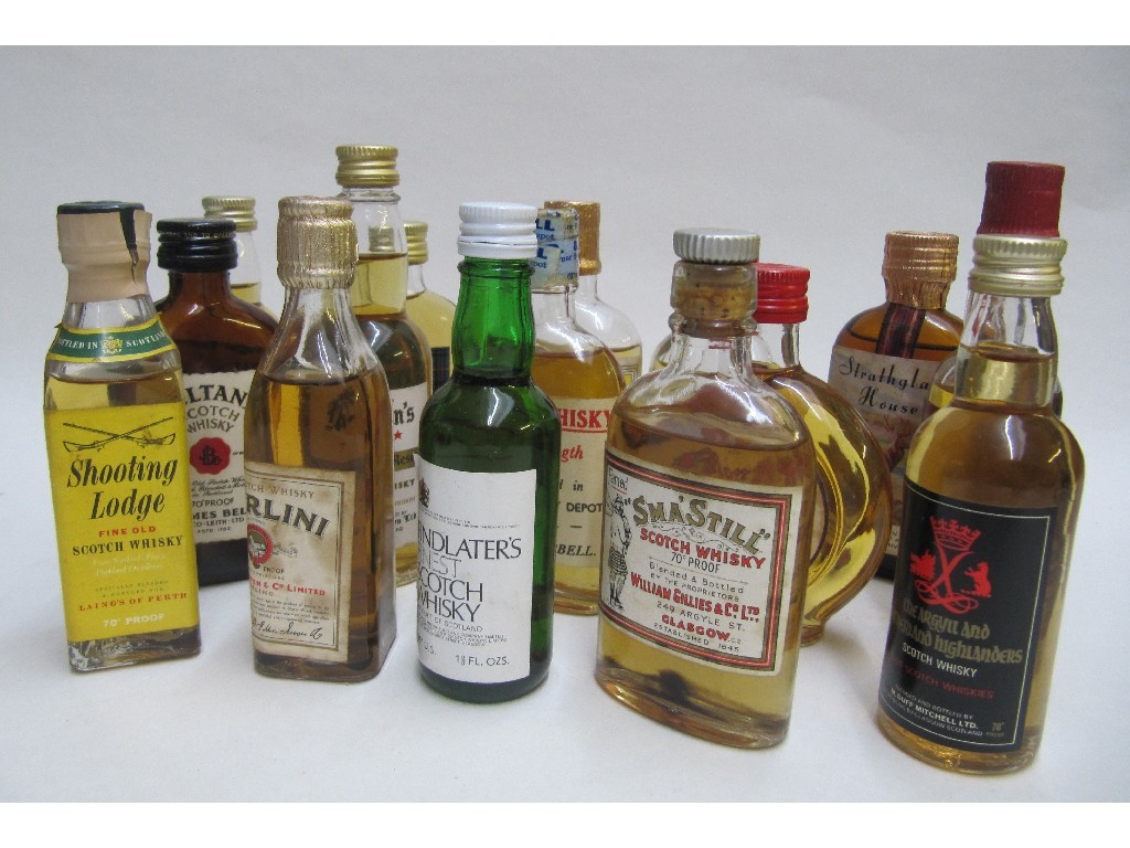 Appraisal: Selection of Whisky Miniatures including Macallan - Glenlivet Blair Athol