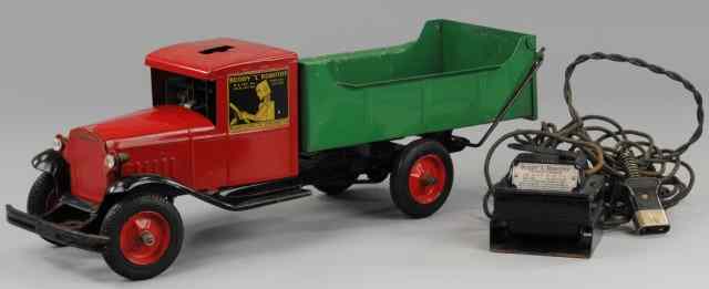 Appraisal: BUDDY 'L' ROBOTOY Pressed steel red painted cab green open