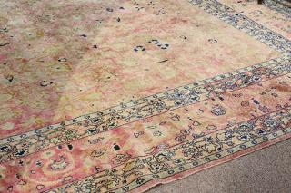 Appraisal: Persian Tabriz carpet Persian Tabriz carpet circa 's ' x