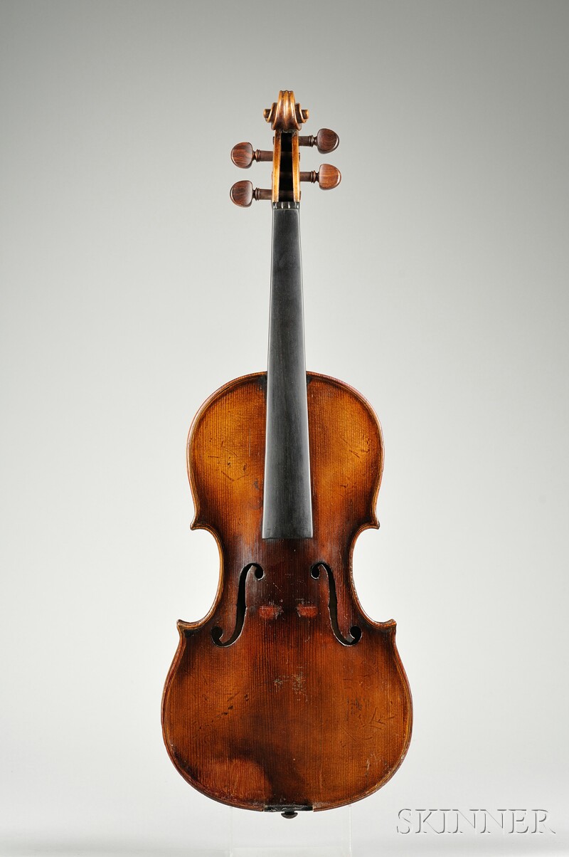 Appraisal: Violin c Possibly Juzek Workshop unlabeled length of back mm