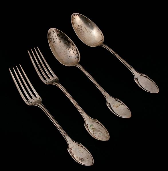 Appraisal: A French silver vegetable spoonPierre-Nicolas Somme Paris Fiddle Thread with