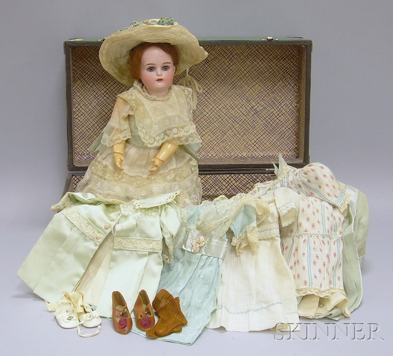 Appraisal: Kammer Reinhardt Simon Halbig Bisque Doll early th century impressed