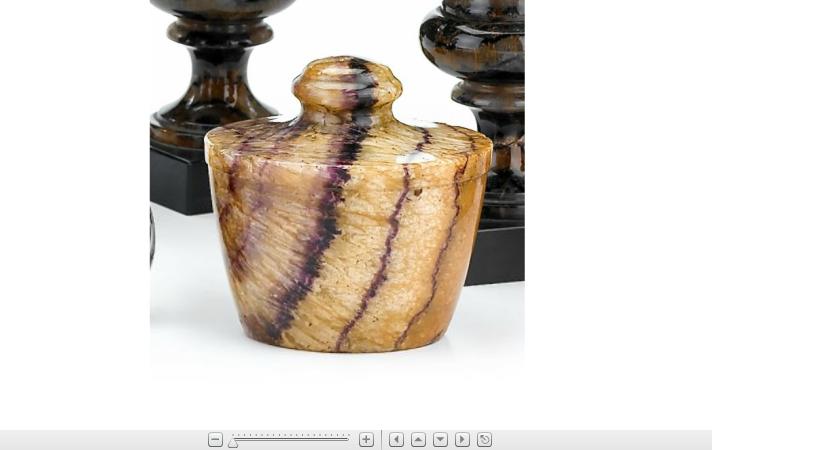 Appraisal: Blue John desk weight th century