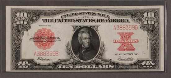 Appraisal: United States Legal Tender bill Series of signed Speelman and