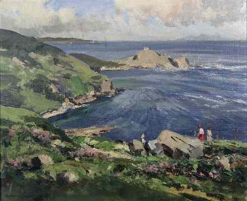 Appraisal: Maurice Canning Wilks - - Oil painting - ''Garron Point