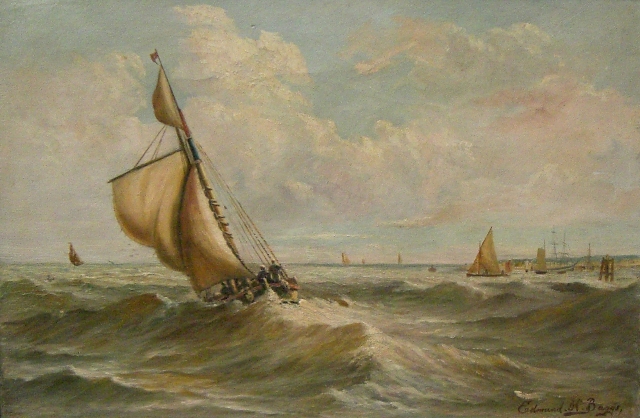 Appraisal: Edmund H Baggs working 's - 's Yachts off the