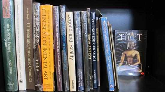 Appraisal: ONE SHELF OF SOUTH EAST ASIAN ANTIQUE REFERENCE BOOKS