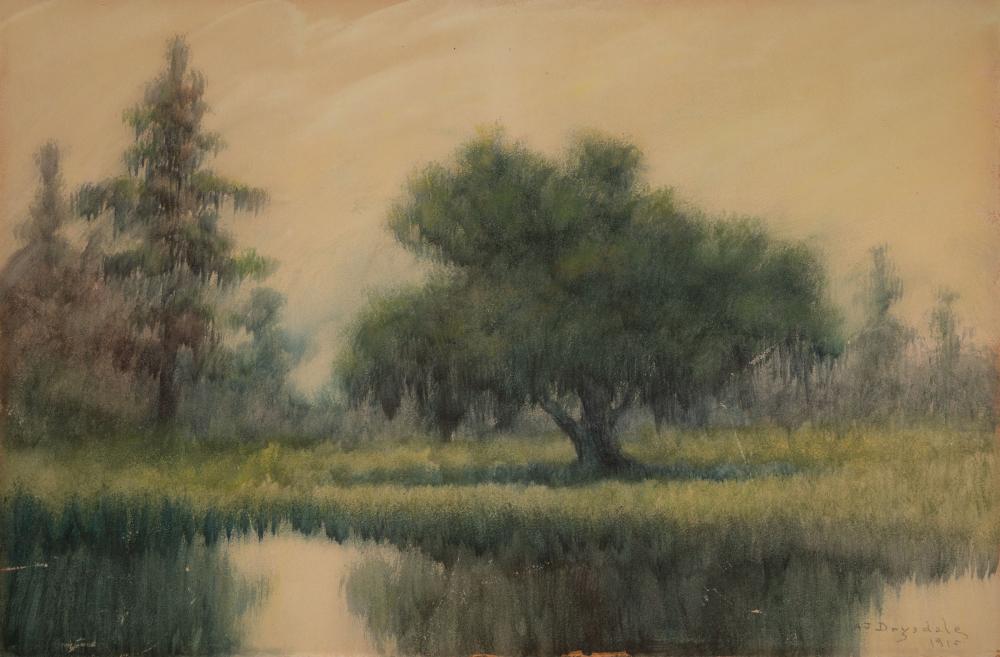 Appraisal: Alexander John Drysdale American New Orleans - Bayou Landscape with