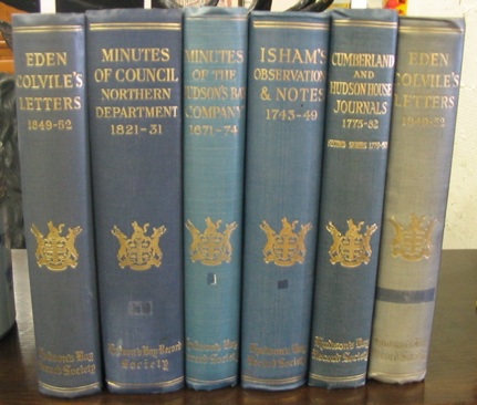 Appraisal: SIX VOLUMES The Publications of the Hudson's Bay Record Society