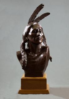 Appraisal: Crazy Horse by Joe Beeler Joe Beeler - Crazy Horse