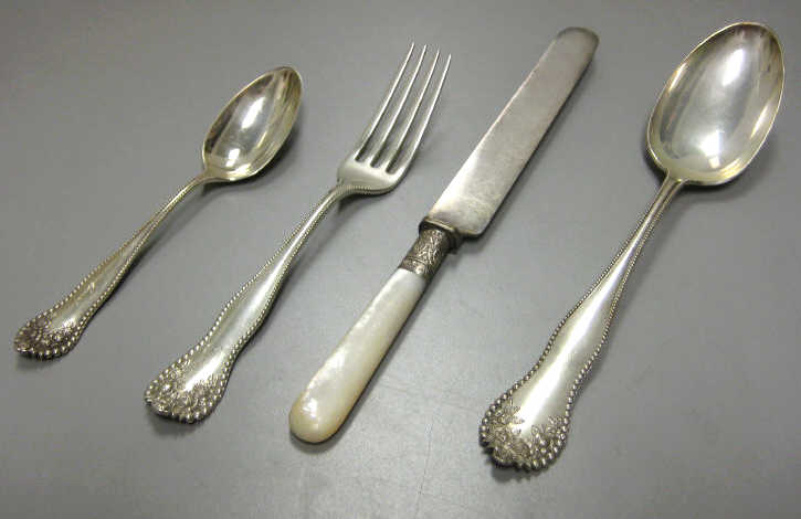 Appraisal: GORHAM PROVIDENCE RI Sterling silver flatware Lancaster pattern comprising twelve