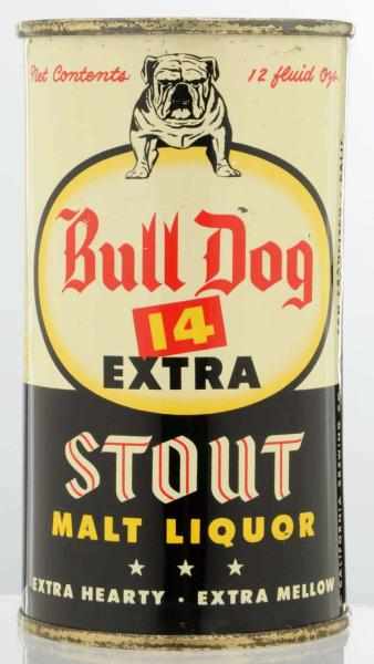 Appraisal: Bull Dog Extra Stout Malt Liquor Beer Can - Very