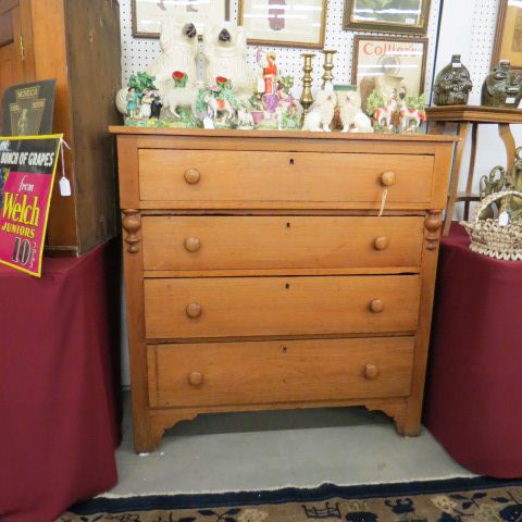 Appraisal: American Period Chest four drawer tall wide deep