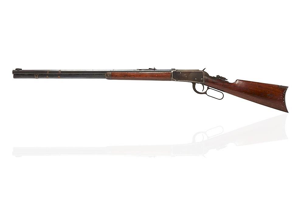 Appraisal: Winchester ' Rifle Winchester ' rifle with octagonal barrel tang